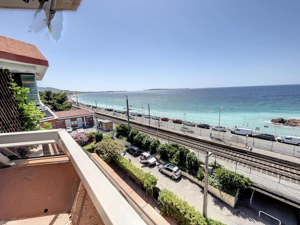 Studio With Beautiful Sea View And Direct Beach Access Cannes Luaran gambar